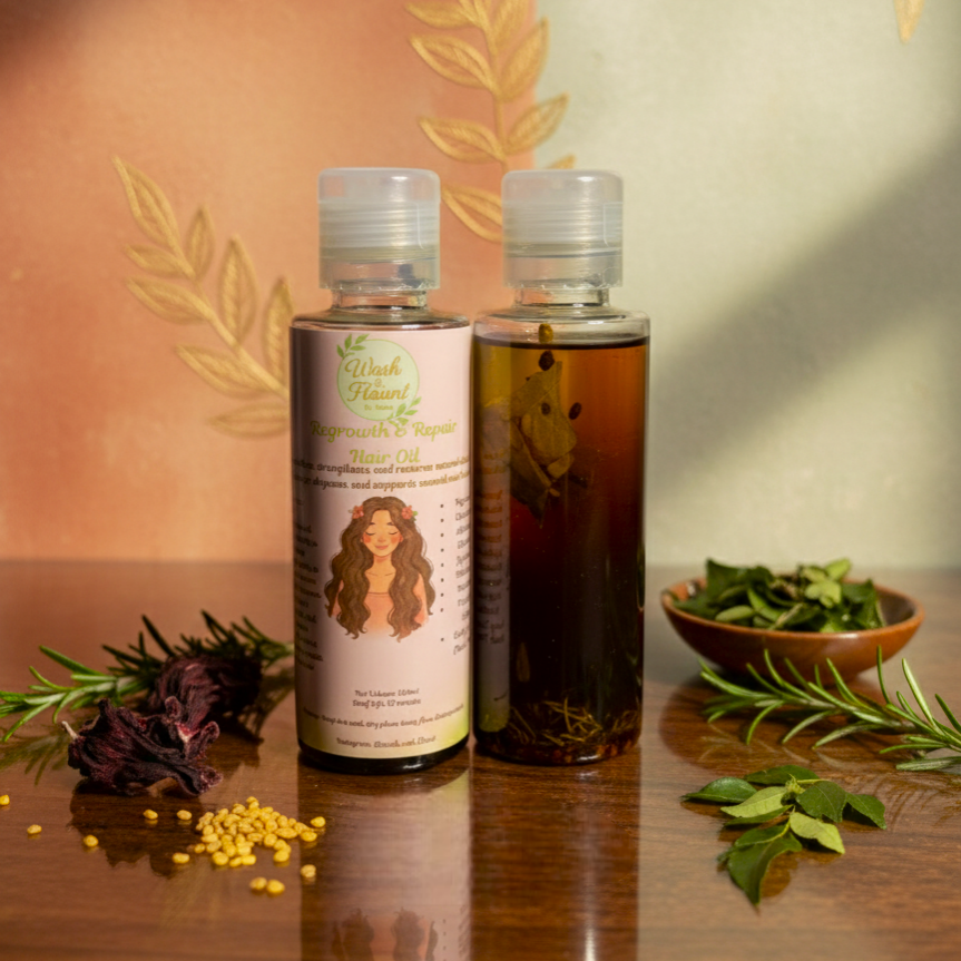 Regrowth and Repair Hair Oil