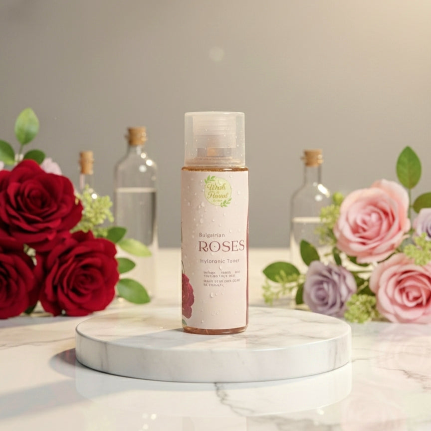 Bulgairian Roses Niacin-Hyaloronic Toner